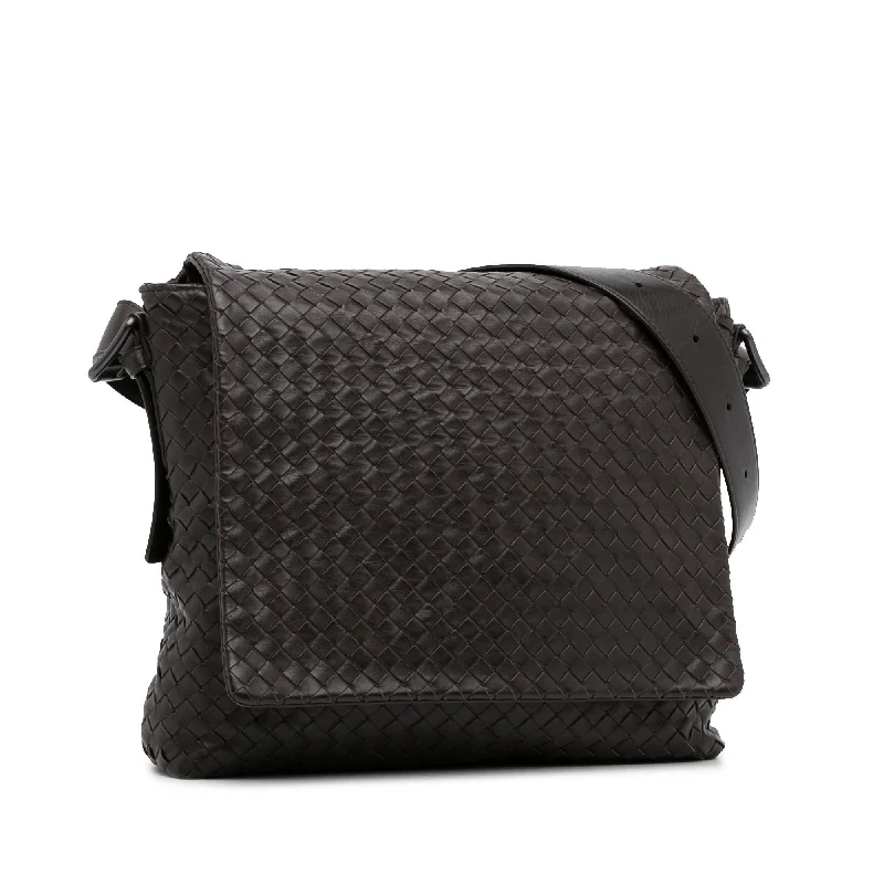 Luxury Bags With Premium Materials And Craftsmanship Bottega Veneta Intrecciato Crossbody (SHG-o8ftrr)