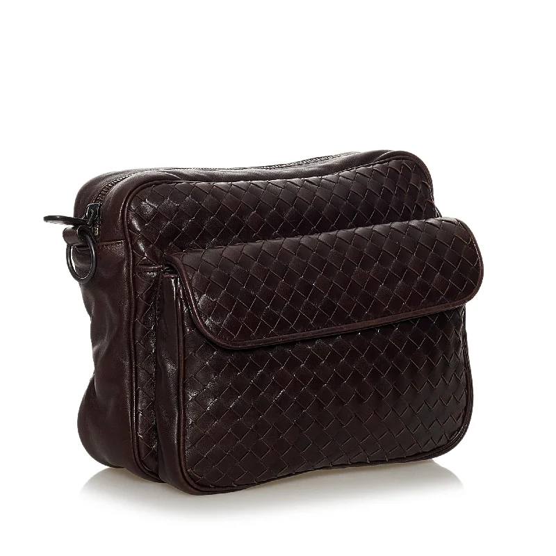 Inspired Bags For Modern Sophistication Bottega Veneta Intrecciato Leather Crossbody Bag (SHG-33424)