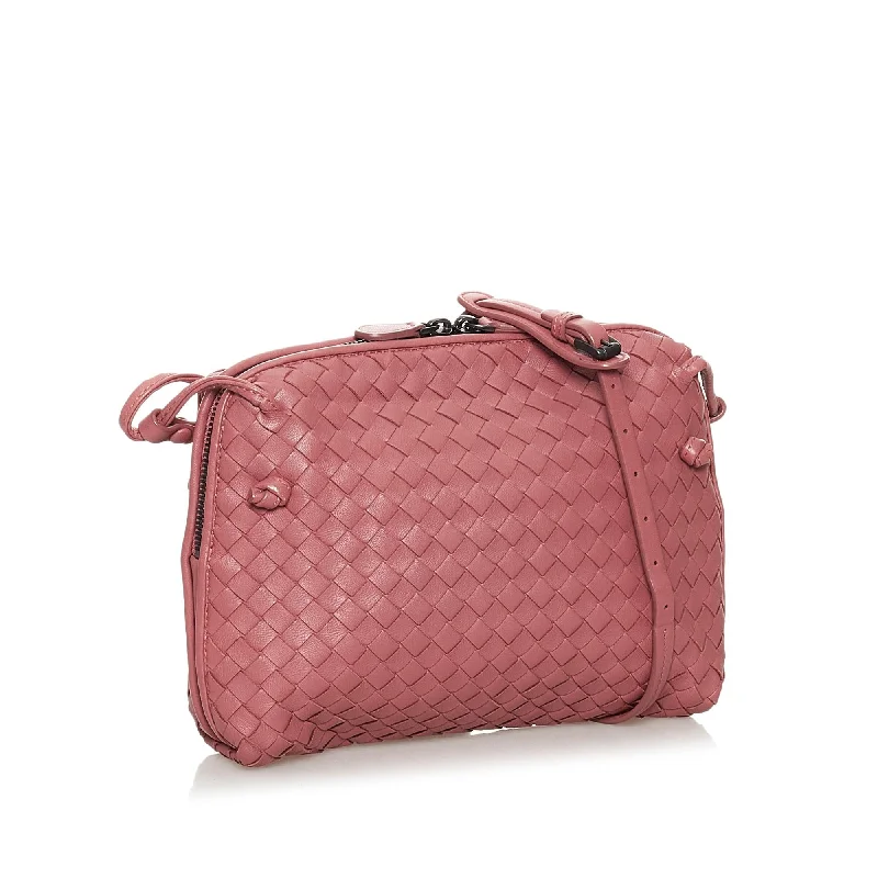 Tote Bag For Everyday Use Bottega Veneta Intrecciato Nodini Leather Crossbody Bag (SHG-30074)