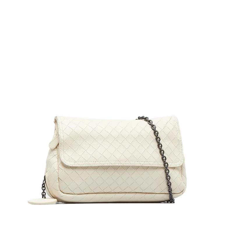 Luxurious Bags With Limited-Time Offers Bottega Veneta Intrecciomirage Chain Crossbody (SHG-n7OYqd)