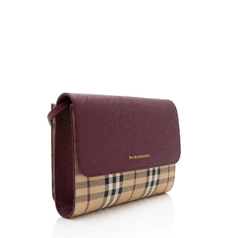 Inspired Bags For Luxury Fashion Lovers Burberry Haymarket Check Loxley Crossbody Bag (SHF-IyuLTa)