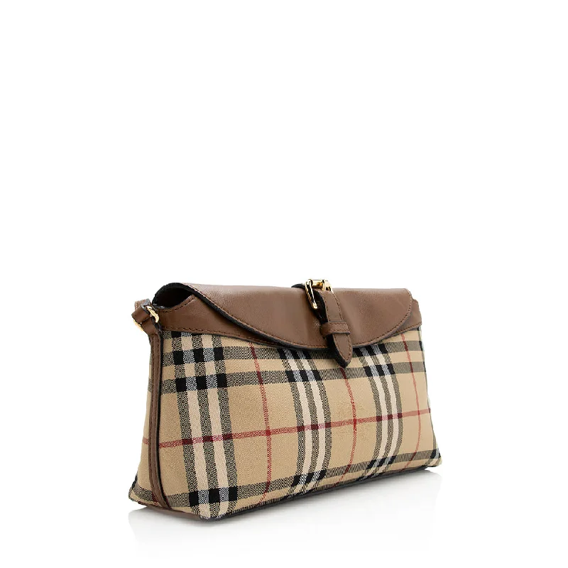 Inspired Bags For Modern Sophistication Burberry Horseferry Check Leah Crossbody Bag (SHF-20731)