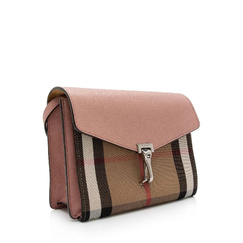 Black Friday Deals On Stylish Handbags Burberry House Check Macken Small Crossbody Bag (SHF-3CWVnV)