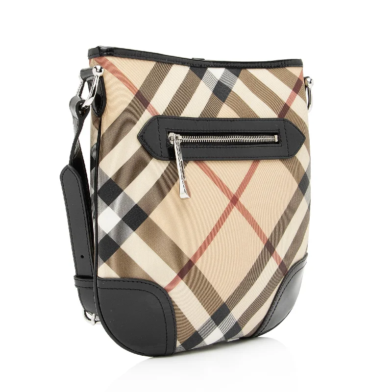 Seasonal Sale Bags Burberry Super Nova Check Crossbody Bag (SHF-23854)