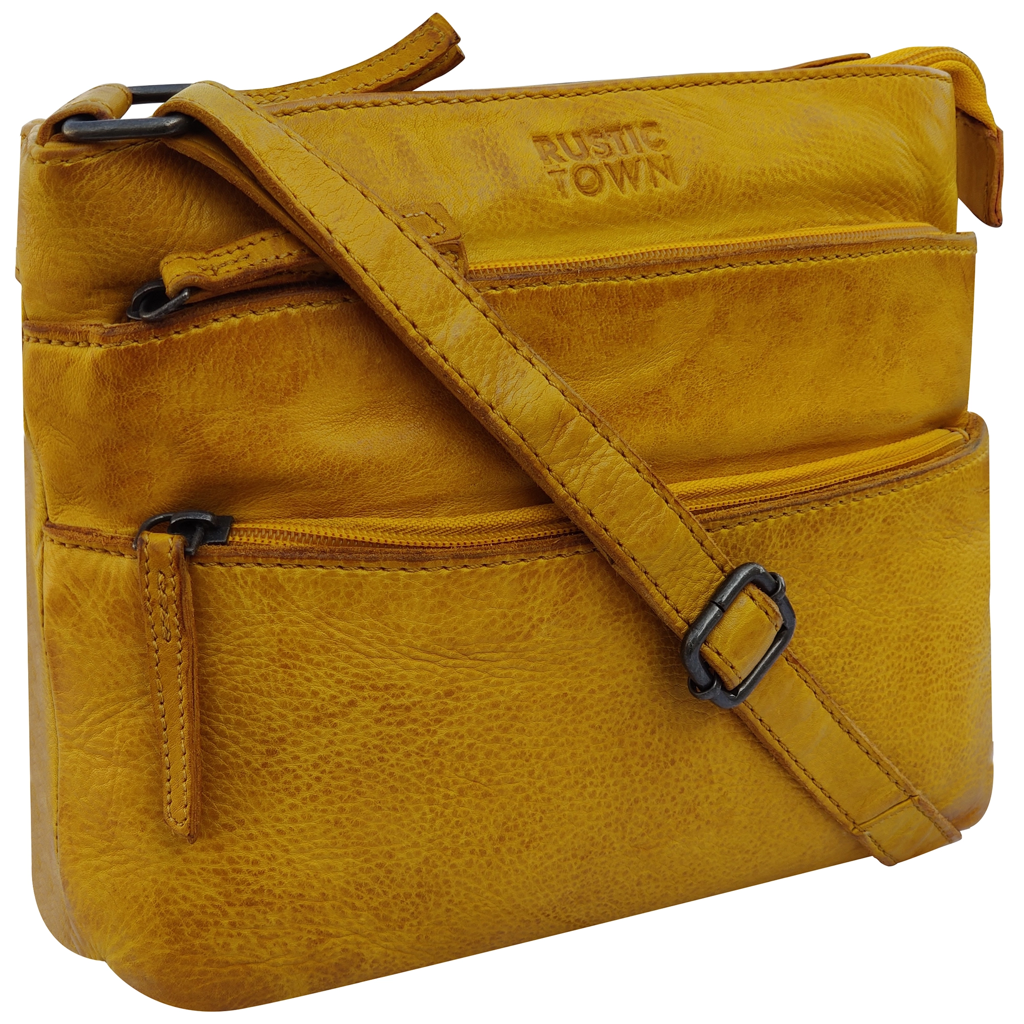 Affordable Bags Leather Crossbody Bag for Women, Yellow