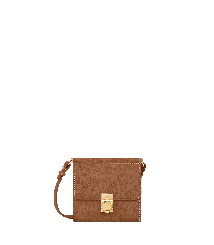 Elegant And On-Sale Evening Bags Numéro Sept Crossbody Wallet - Textured Camel