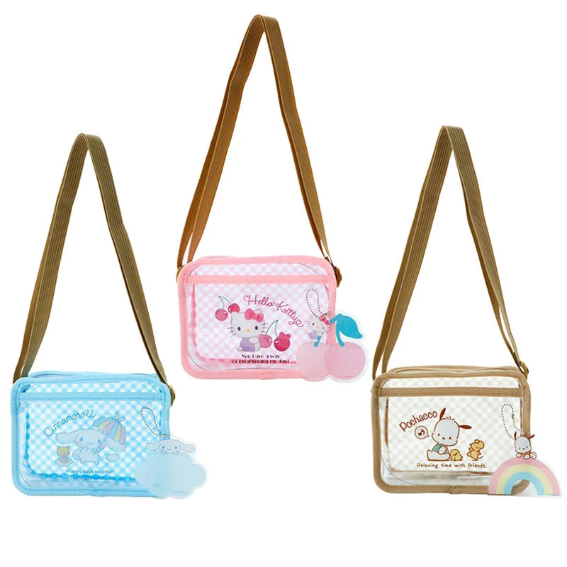 Bold And Flash-Sale Bags Sanrio Clear Mini Crossbody Bag Set