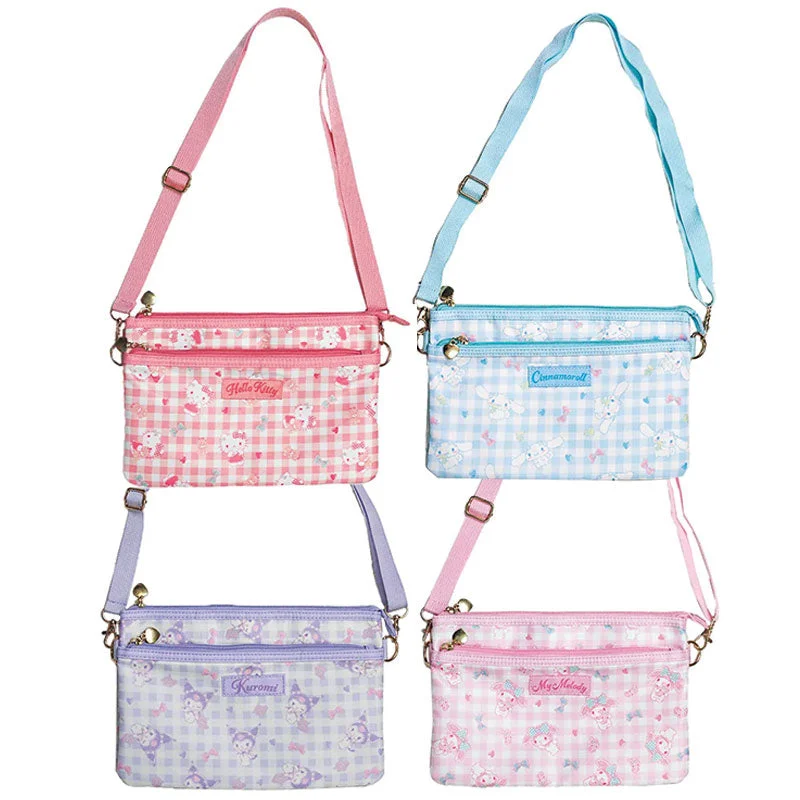 Professional Bags With Office Discounts Sanrio Ribbon Gingham Crossbody Bag