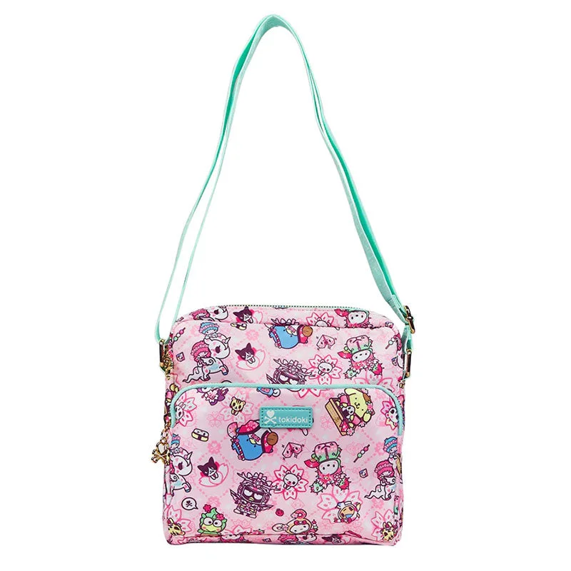 Seasonal Clearance Bags For Summer tokidoki x Hello Kitty and Friends Sakura Festival Crossbody