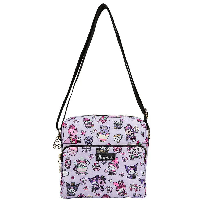 Sporty Bags For Active And Athletic Lifestyles tokidoki x Kuromi & My Melody Garden Party Crossbody