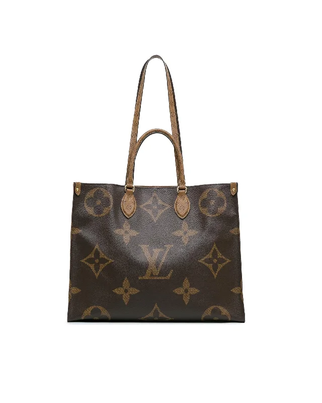 Bags For Personalized Gifts Monogram Canvas Open Top Tote Bag with Interior Pockets