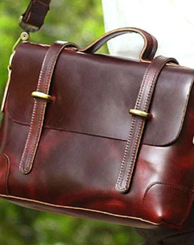 Limited-Time Offer On Trendy Bags Genuine Leather Mens Cool Messenger Bag iPad Bag Chest Bag Bike Bag Cycling Bag For Men