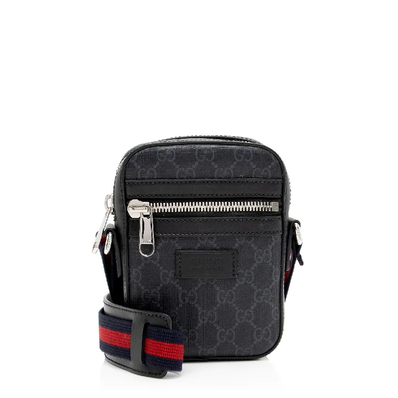 Luxury Seekers Gucci GG Supreme Canvas Mini Messenger Bag (SHF-FX0lzC)