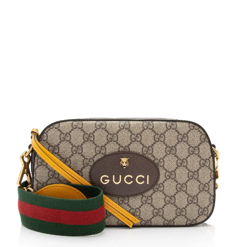 Affordable Bags For Budget Shoppers Gucci GG Supreme Neo Vintage Messenger Bag (SHF-Y80E18)