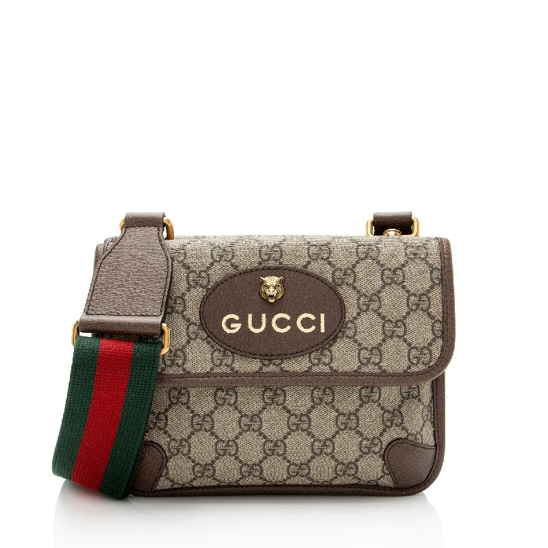 Bag Deals Gucci GG Supreme Neo Vintage Small Messenger Bag (SHF-7H5rBM)