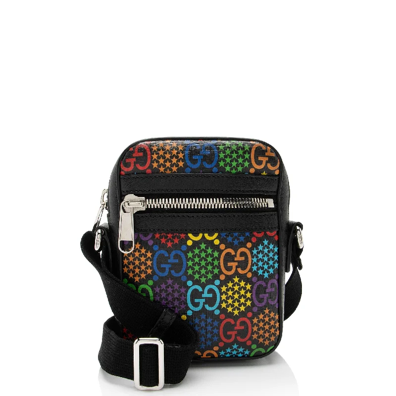 Seasonal Clearance Bags For Summer Gucci GG Supreme Psychedelic Messenger Bag (SHF-04nZiN)