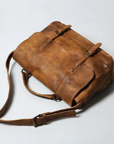 Inspired Bags For High-End Fashion Handmade Leather Mens Cool Shoulder Bag Messenger Bag for men