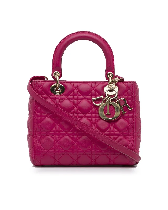 Clearance-Priced Bags Quilted Lambskin Top Handle Bag