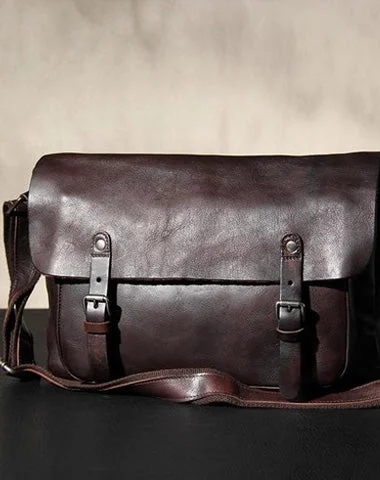 Handbag For Fashion Vintage Leather Mens Cool Messenger Bag Shoulder Bag Crossbody Bag for Men