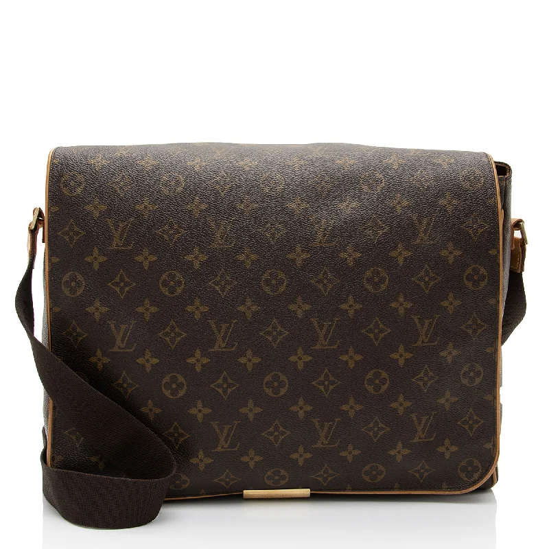 Designer Bags For Luxury Collectors With Offers Louis Vuitton Monogram Canvas Abbesses Messenger Bag (SHF-O4XVsn)