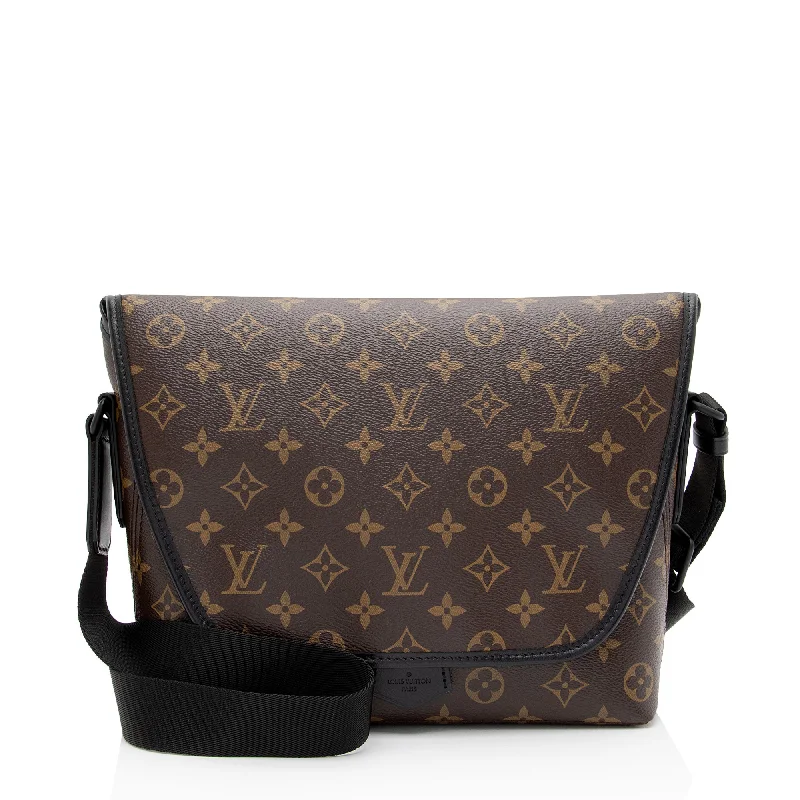 Discounted Designer Bags On Sale Louis Vuitton Monogram Canvas Macassar Magnetic Messenger Bag (SHF-BGZYyW)