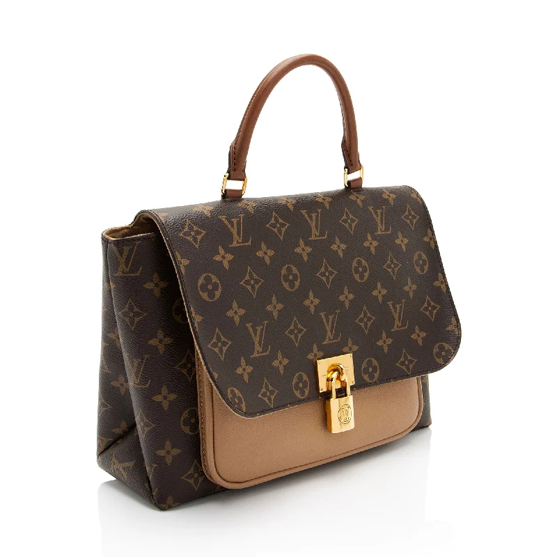 Trendy And Discounted Designer Handbags Louis Vuitton Monogram Canvas Marignan Messenger (SHF-kP6IW5)