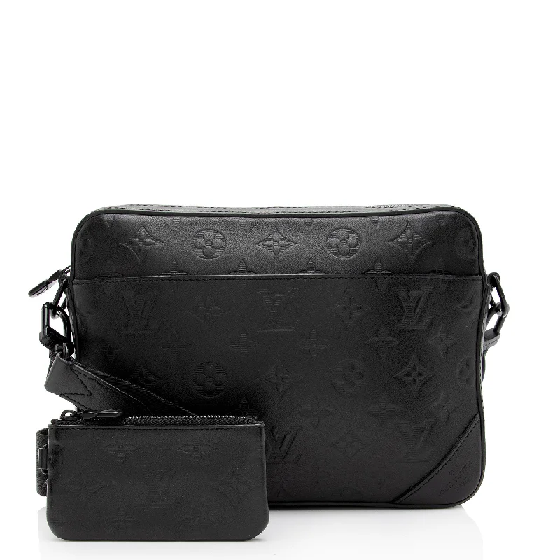 Black Friday And Cyber Monday Bag Deals Louis Vuitton Monogram Shadow Duo Messenger Bag (SHF-TqrVc2)