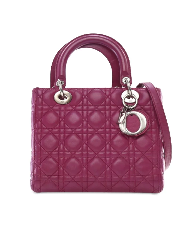 Stylish And Affordable Bags For Every Occasion Quilted Leather Top Handle Bag with Zip Closure