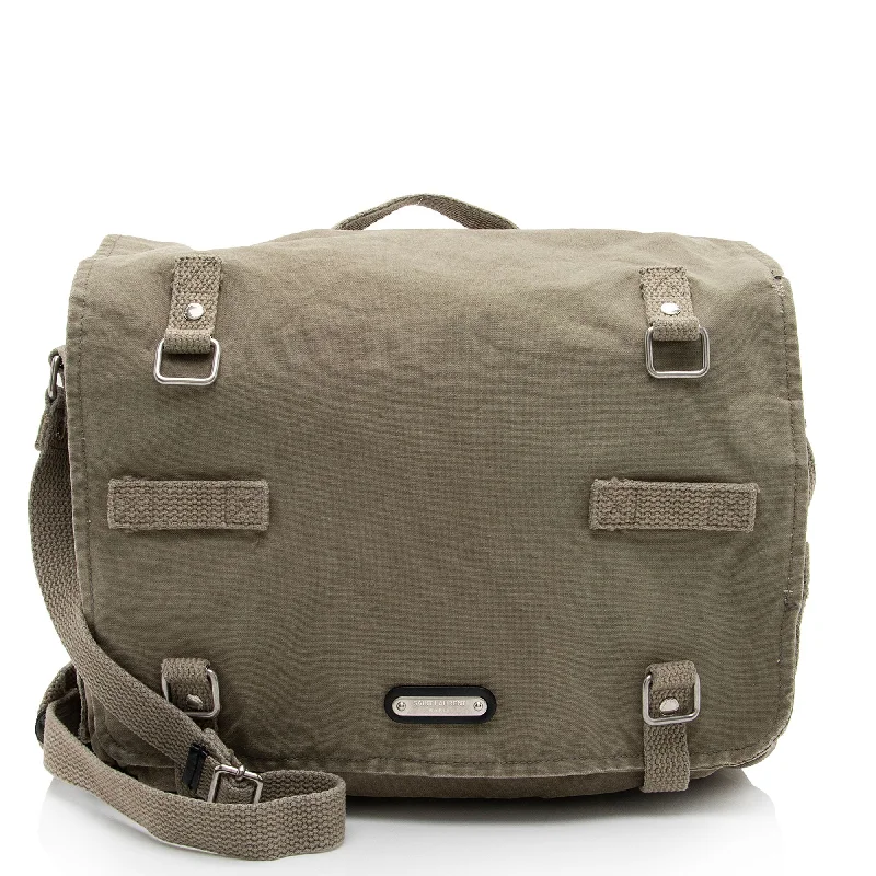 Trendy Bags For Teenage Girls Saint Laurent Canvas Army Messenger (SHF-tH8n4I)