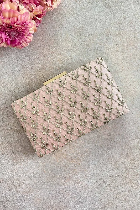 Bags With Tsa-Approved Features Anya Box Clutch Blush