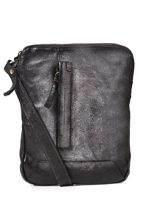 Limited-Time Offer On Trendy Bags Art N Vintage Oliver : Black Real Leather Crossbody Bag