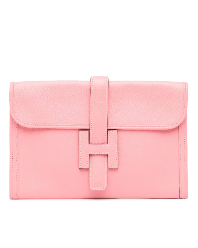 Versatile Bags That Suit Any Outfit Or Event Leather Clutch with Front Flap Pull-Through Closure