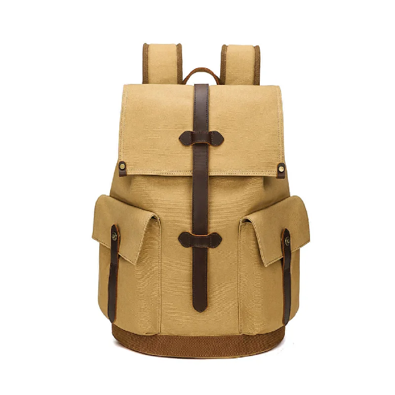 Discounted Designer Bags For Clearance Sale Durable Canvas Backpack - Vintage Casual Style 27L