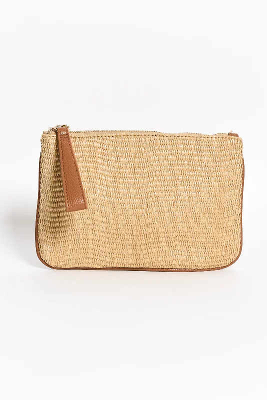 Senior Travelers Francesca Tan Weave Pouch