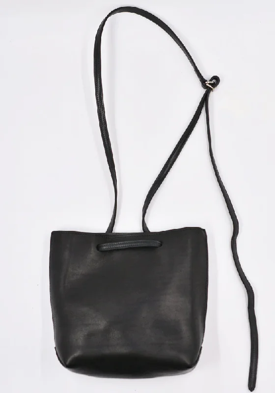 Bags For College Students On A Budget GUIDI GD08 GROPPONE FULL GRAIN LEATHER SQUARE BAG BLACK