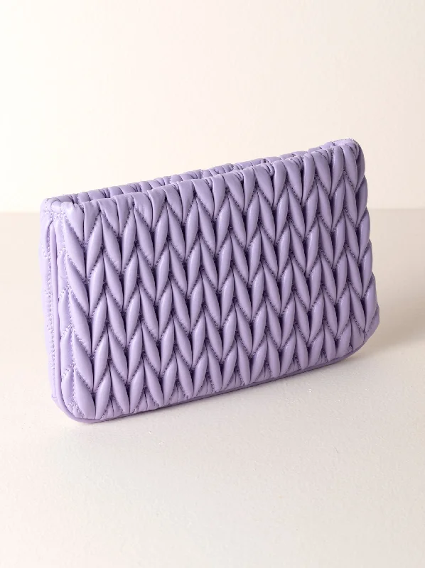 Cyber Monday Discounts On Bags Shiraleah Jody Zip Pouch, Lilac