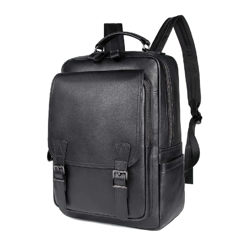 Limited-Time Offer On Trendy Bags Leather 14-Inch Laptop Backpack - Stylish and Functional