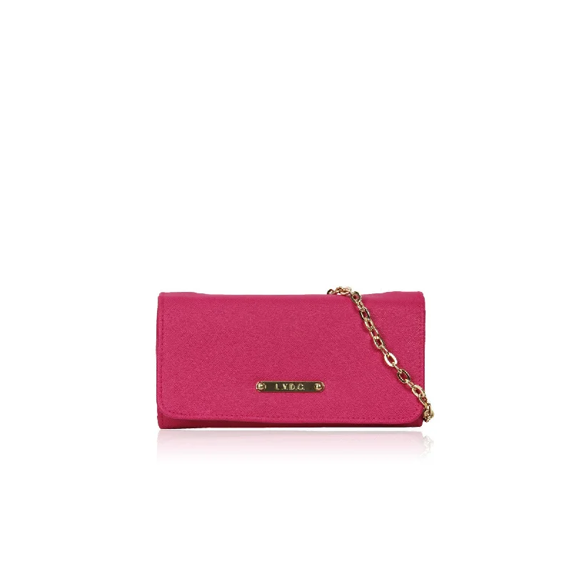 Luxury Bags On Sale LYDC Dallas Pink Purse And Clutch Bag