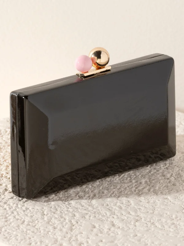 Halloween-Themed Shiraleah Mackenzie Minaudiere, Black