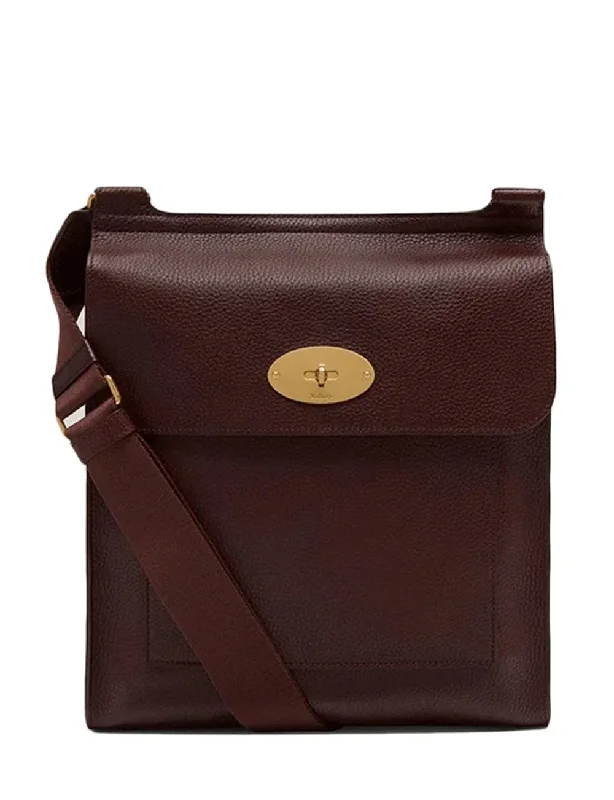 Black Friday Deals On Stylish Handbags Antony Messenger Small Classic Grain (Oxblood)