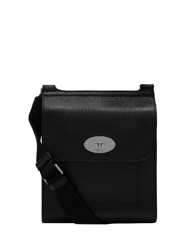 Glamorous Bags For Evening Events And Parties Small Antony Black Small Classic Grain Leather