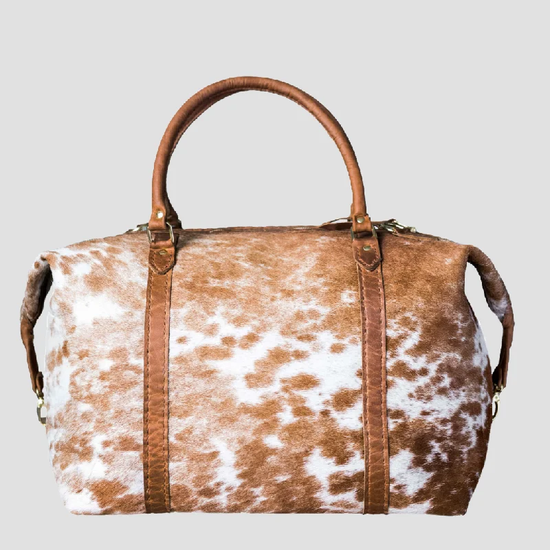 Modern And Limited-Time Offer Bags Classic Leather Duffle Bag - Nguni Edition