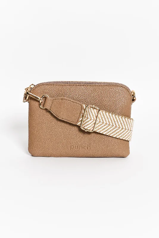 Luxurious But Budget-Friendly Bags Sally Mocha Mini Crossbody Bag