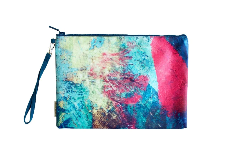 Bags With Limited-Time Deals Splash Paint Water Resistant Clutch