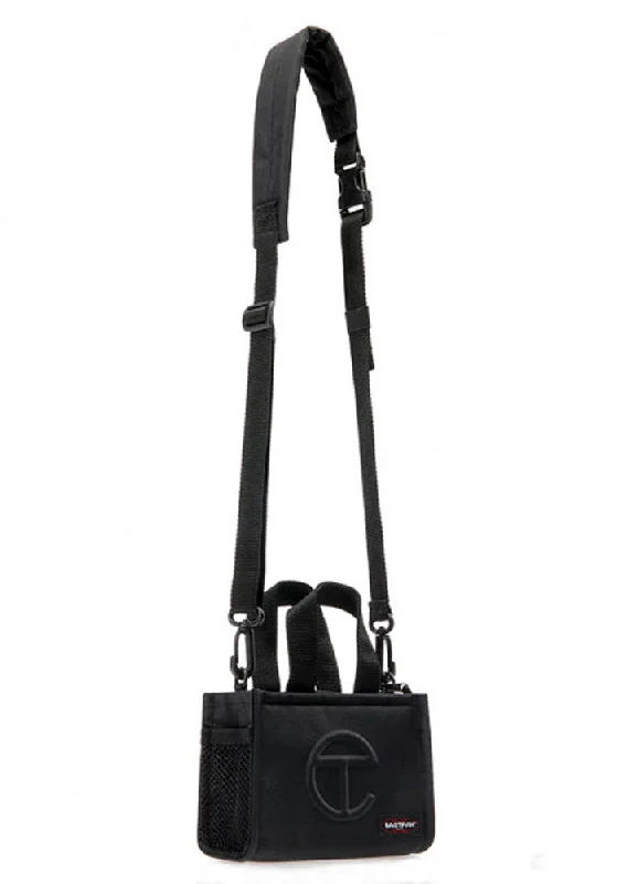 Spacious Bags With Holiday Promotions TELFAR x EASTPAK EK0A5BBE SMALL SHOPPER BAG BLACK