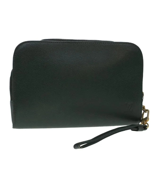 Bold Fashionistas Epicea Taiga Leather Clutch Bag