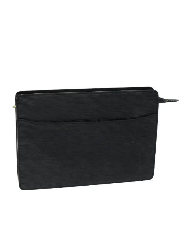 Uxury Designer Handbag Brands Epi Leather Pochette Homme Clutch Bag