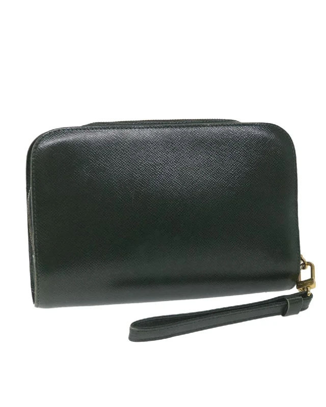 Eco-Friendly Bags With Discounts Epicea Taiga Leather Clutch Bag