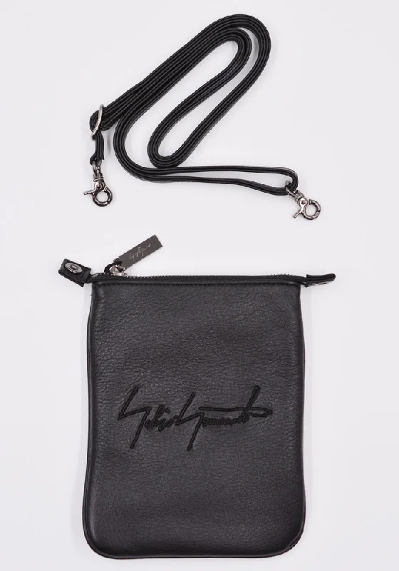 Tote Bag For Everyday Use YOHJI YAMAMOTO DISCORD DA-I97-790 SHOULDER POUCH BLACK