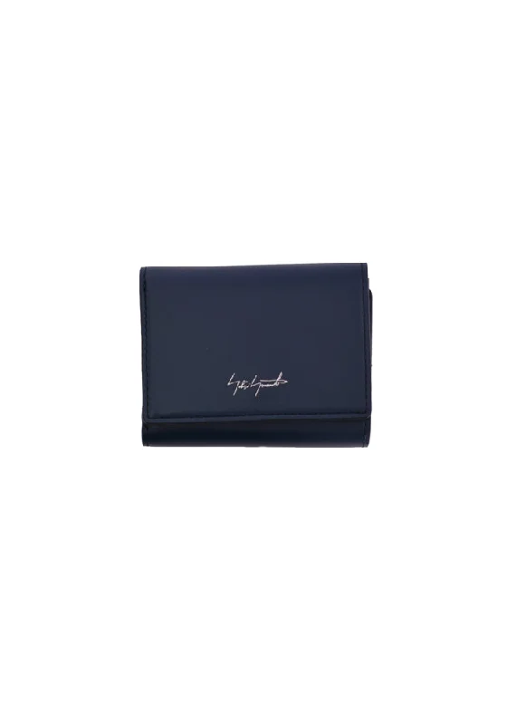 Trendy Festival Bags With Limited-Time Offers YOHJI YAMAMOTO DISCORD DN-A08-707-1 SMALL TRI-FOLDED WALLET NAVY